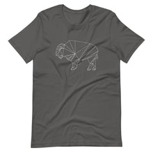 Load image into Gallery viewer, Geo-Bison_WHITE T-Shirt