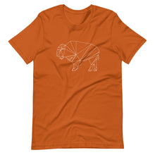 Load image into Gallery viewer, Geo-Bison_WHITE T-Shirt