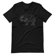 Load image into Gallery viewer, Geo-Bison_WHITE T-Shirt