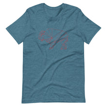 Load image into Gallery viewer, Geo-Bison_RED T-shirt