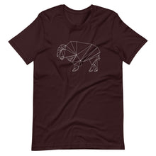 Load image into Gallery viewer, Geo-Bison_WHITE T-Shirt