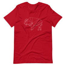 Load image into Gallery viewer, Geo-Bison_WHITE T-Shirt