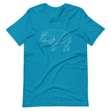 Load image into Gallery viewer, Geo-Bison_WHITE T-Shirt
