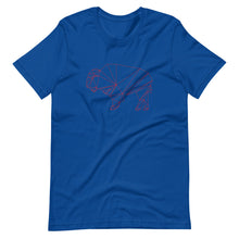 Load image into Gallery viewer, Geo-Bison_RED T-shirt
